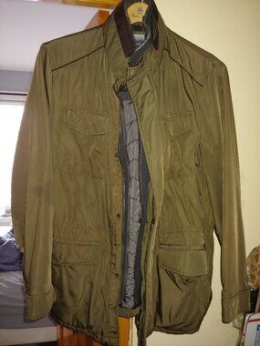WEATHERPROOF Jacket, Large with brown fabric